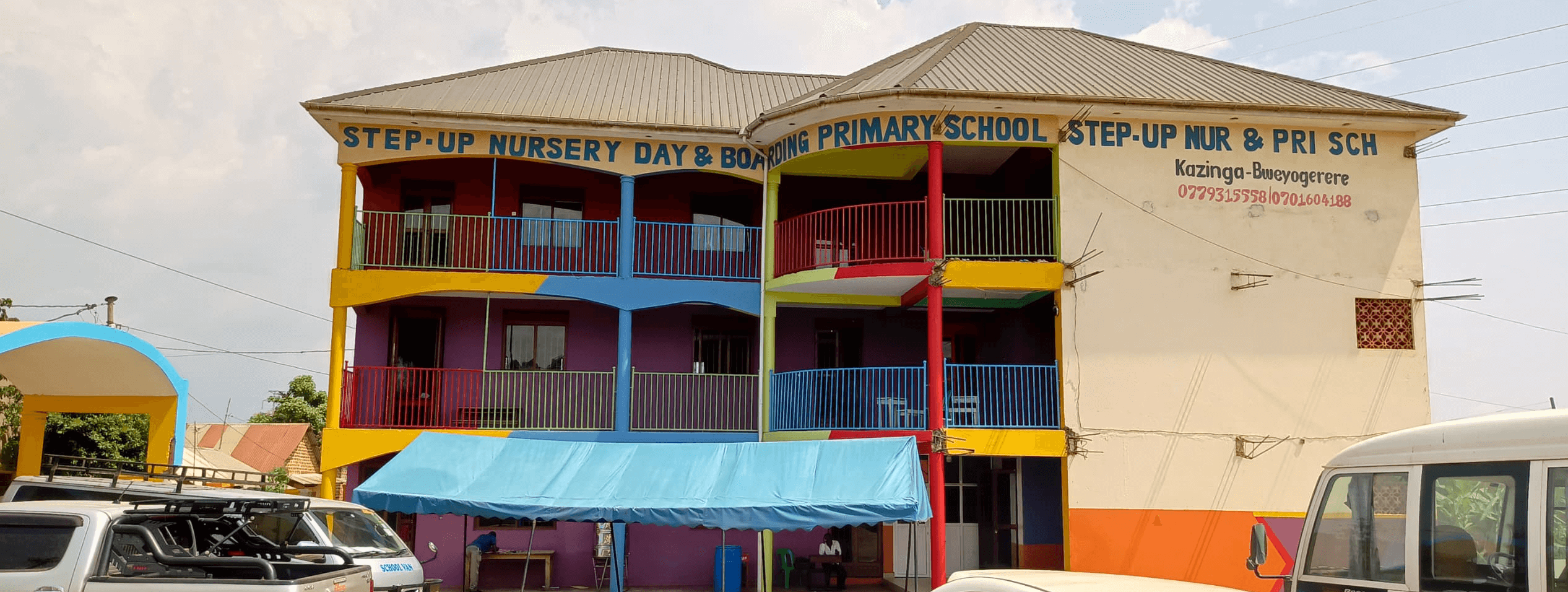 current impression of the construction of step up nursery school