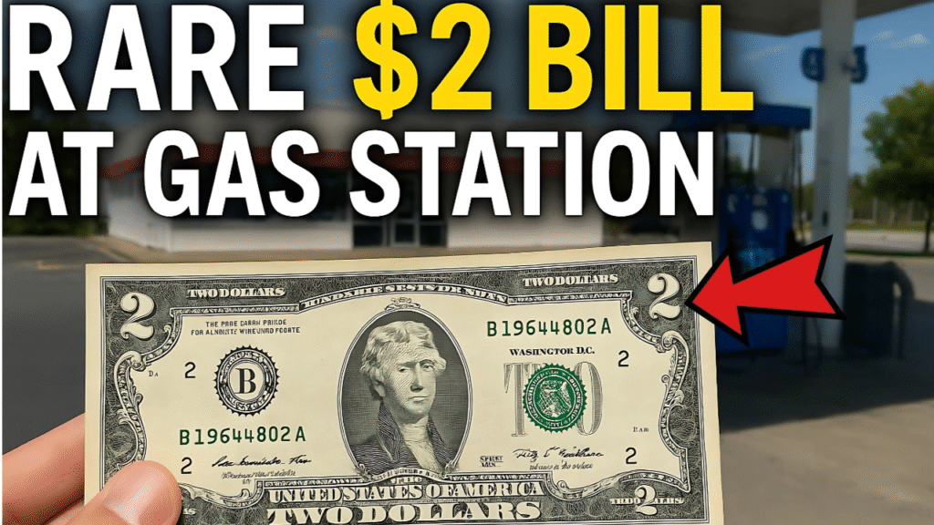 A Man Found a Rare $2 Bill Worth $32.63 Million While Paying at a Gas Station