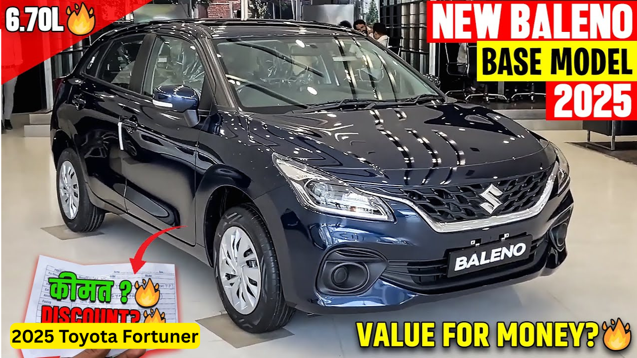 2025 Maruti Baleno car Launched With New Sporty Look and Modern Design to Establish its Name in The Market, Know the Price